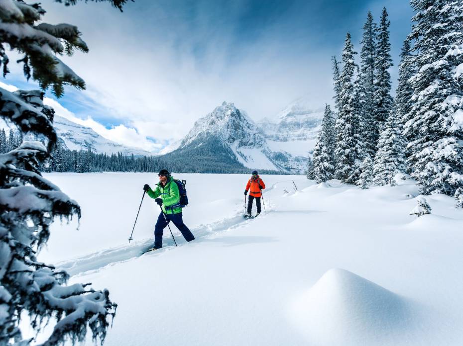 Top Picks: Holiday Gifts Under $50 Eric Hansen Snow Shoeing in the Mountains Winter Camping
