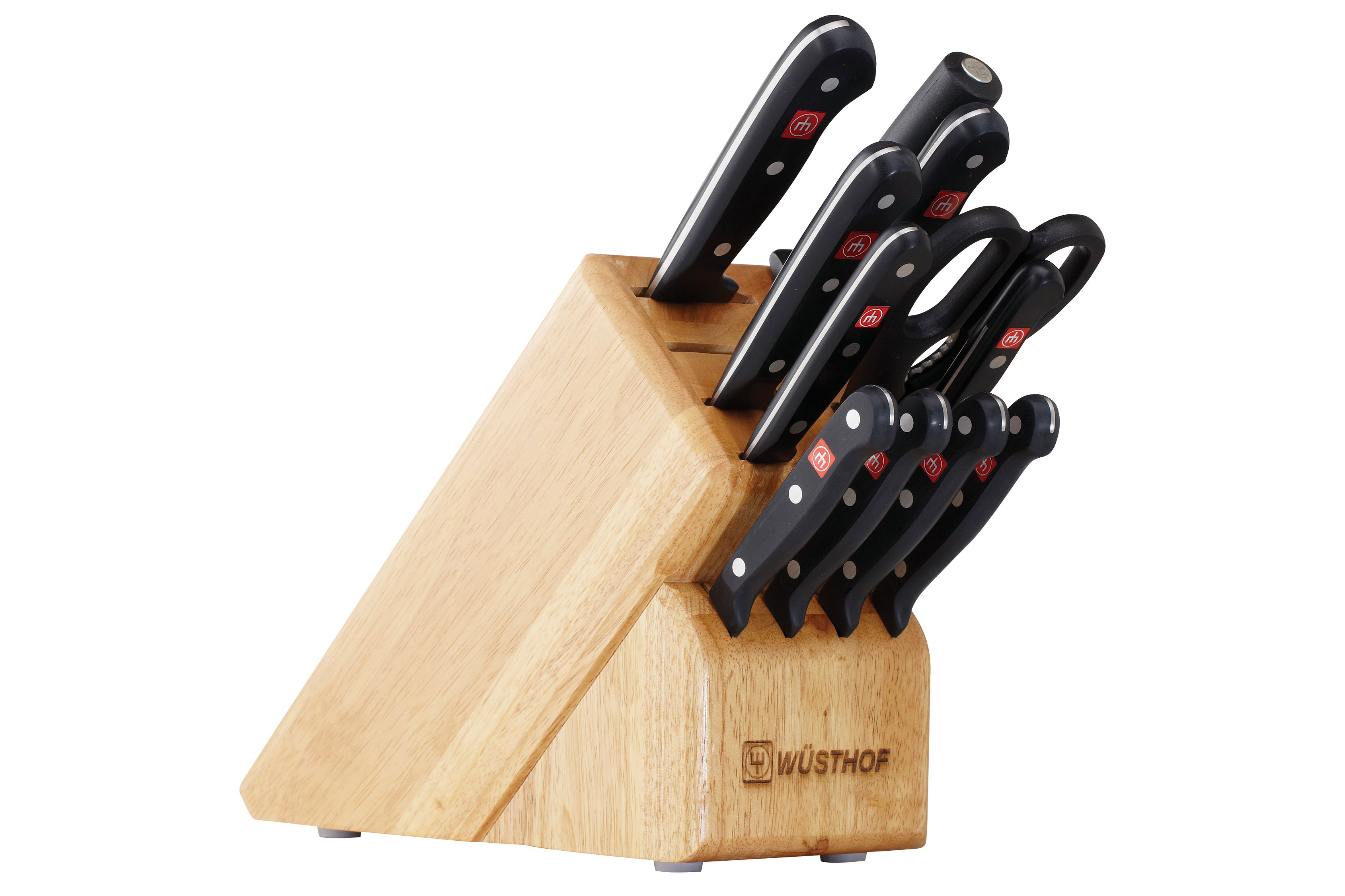 Wüsthof Gourmet 12-Piece Kitchen Knife Block Set