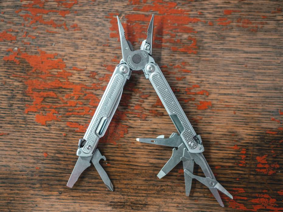 Leatherman's Best Tools on Sale: Save on Iconic Multitools Leatherman Free multi-tool fanned open