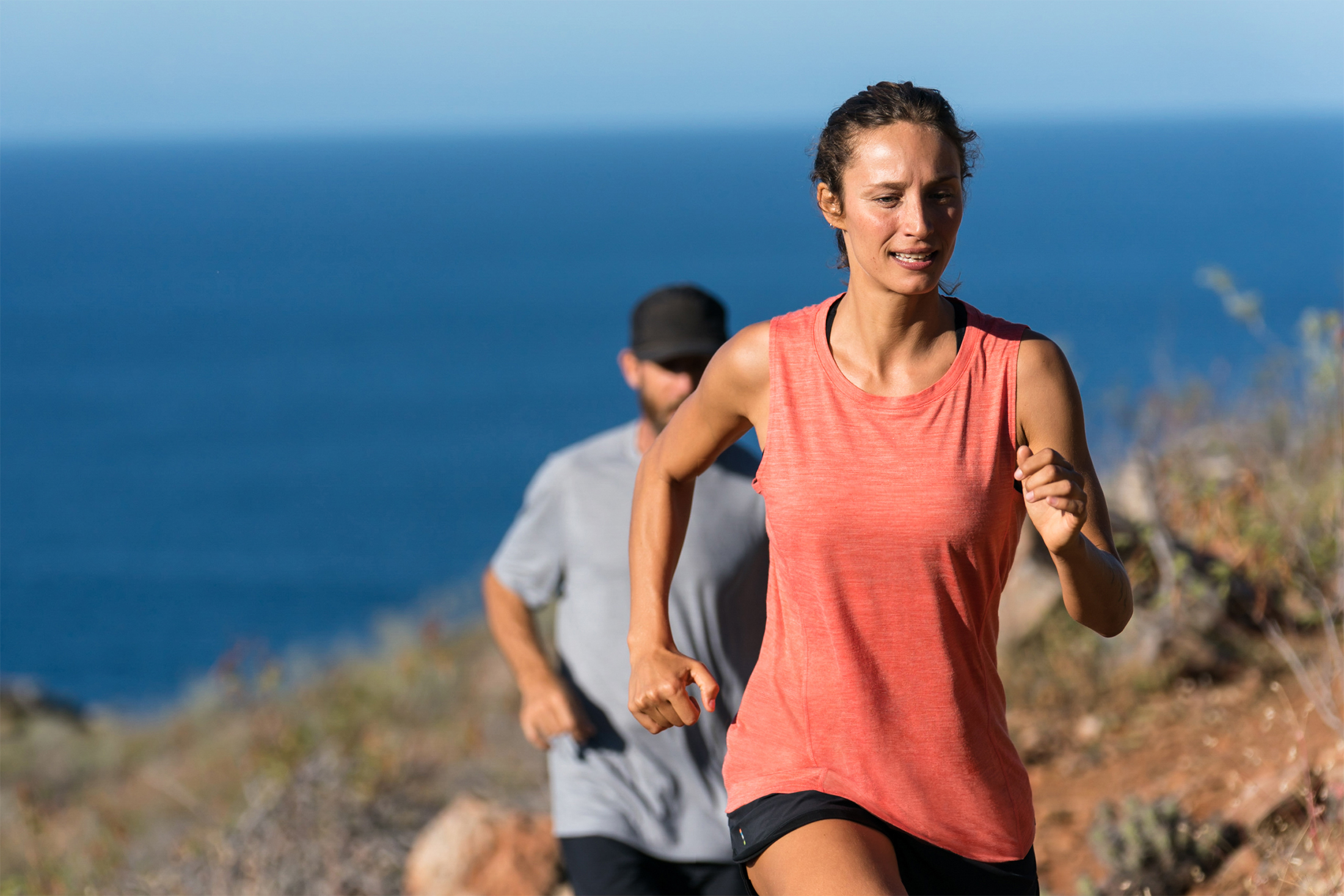 Smartwool sweat mapping shirt running