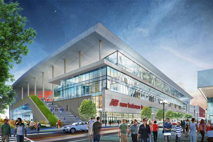 New Balance The TRACK multi-sport training and concert facility