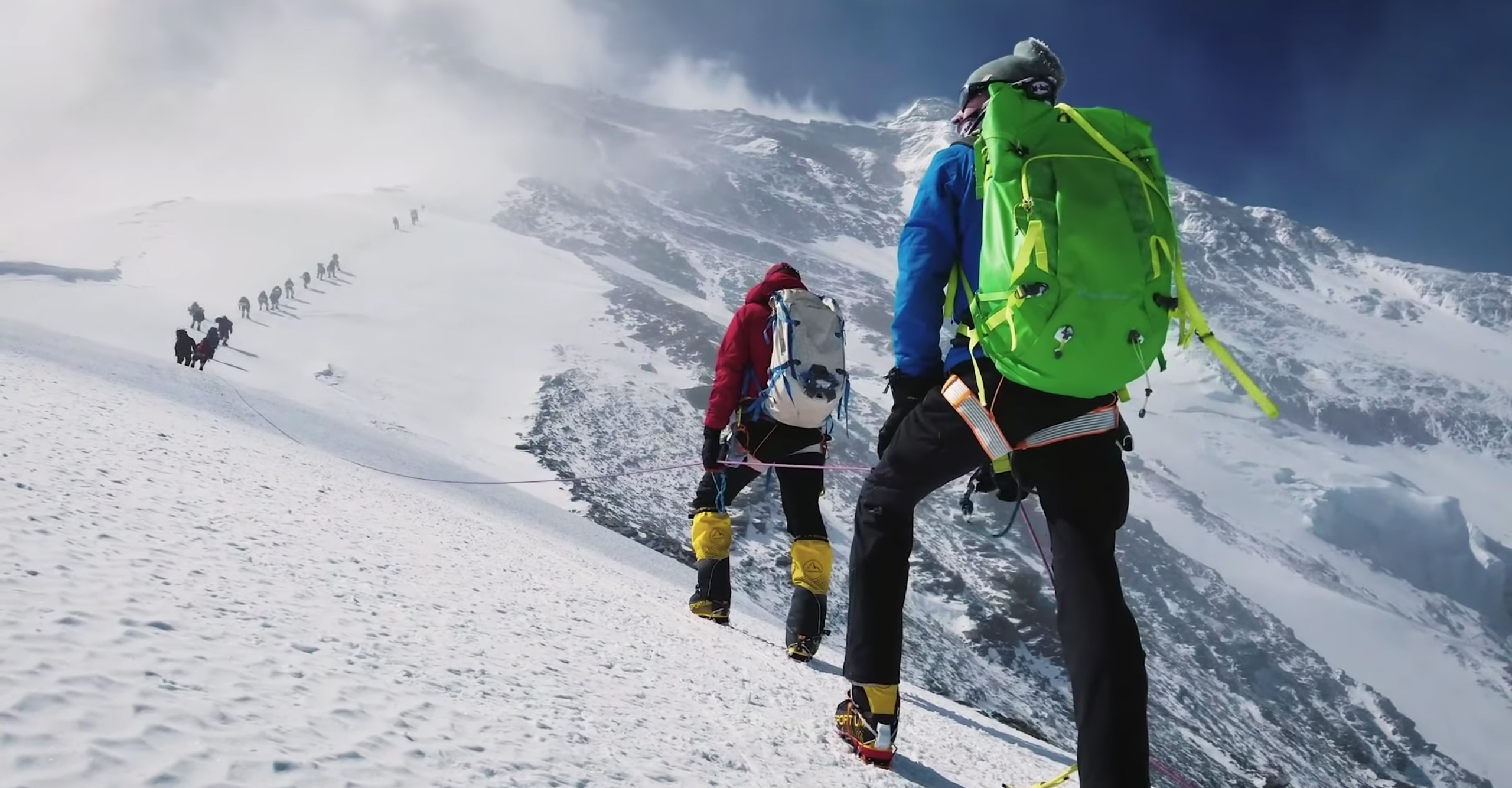 Watch: Cory Richards Trains for New Route Up Everest