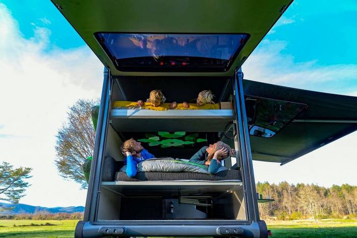 Modular Camper: SylvanSport VAST Made for Families With Gear