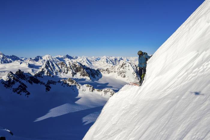 Sketchy Chugach Line Gives Cody Townsend the Pucker Factor