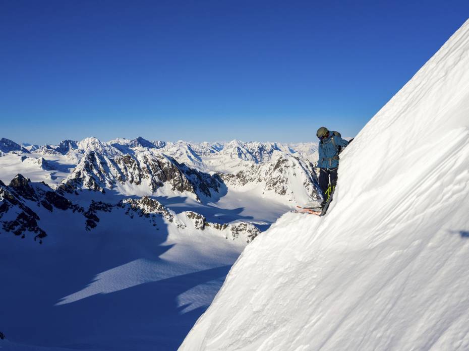 Sketchy Chugach Line Gives Cody Townsend the Pucker Factor Sketchy Chugach Line Gives Cody Townsend the Pucker Factor