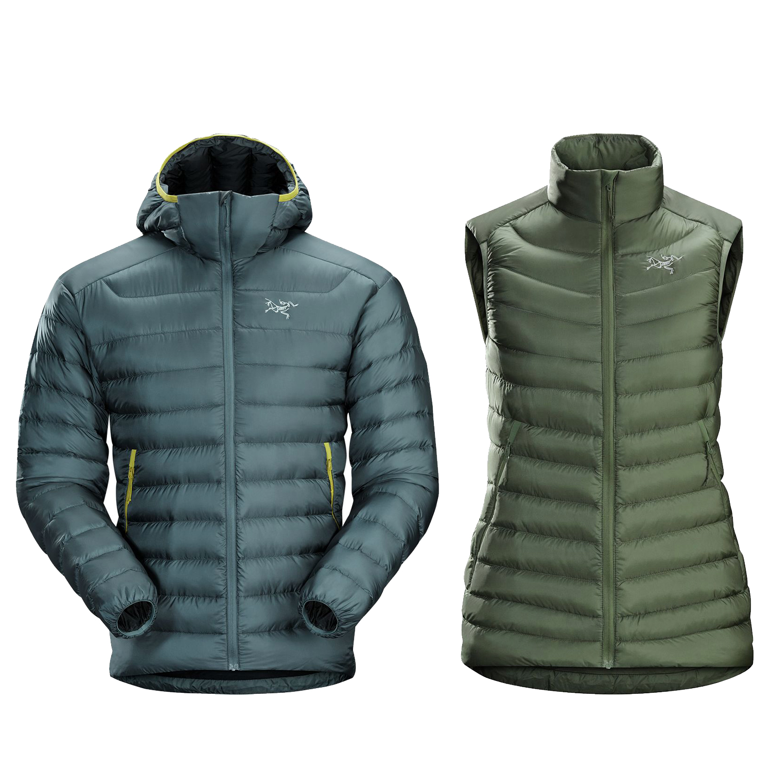 Arcteryx Cerium LT Jacket and Vest