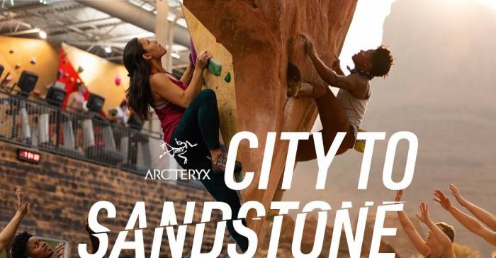 arcteryx city to sandstone