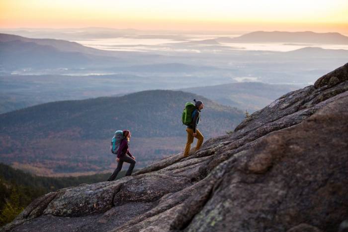 backpacking white mountains, new hampshire