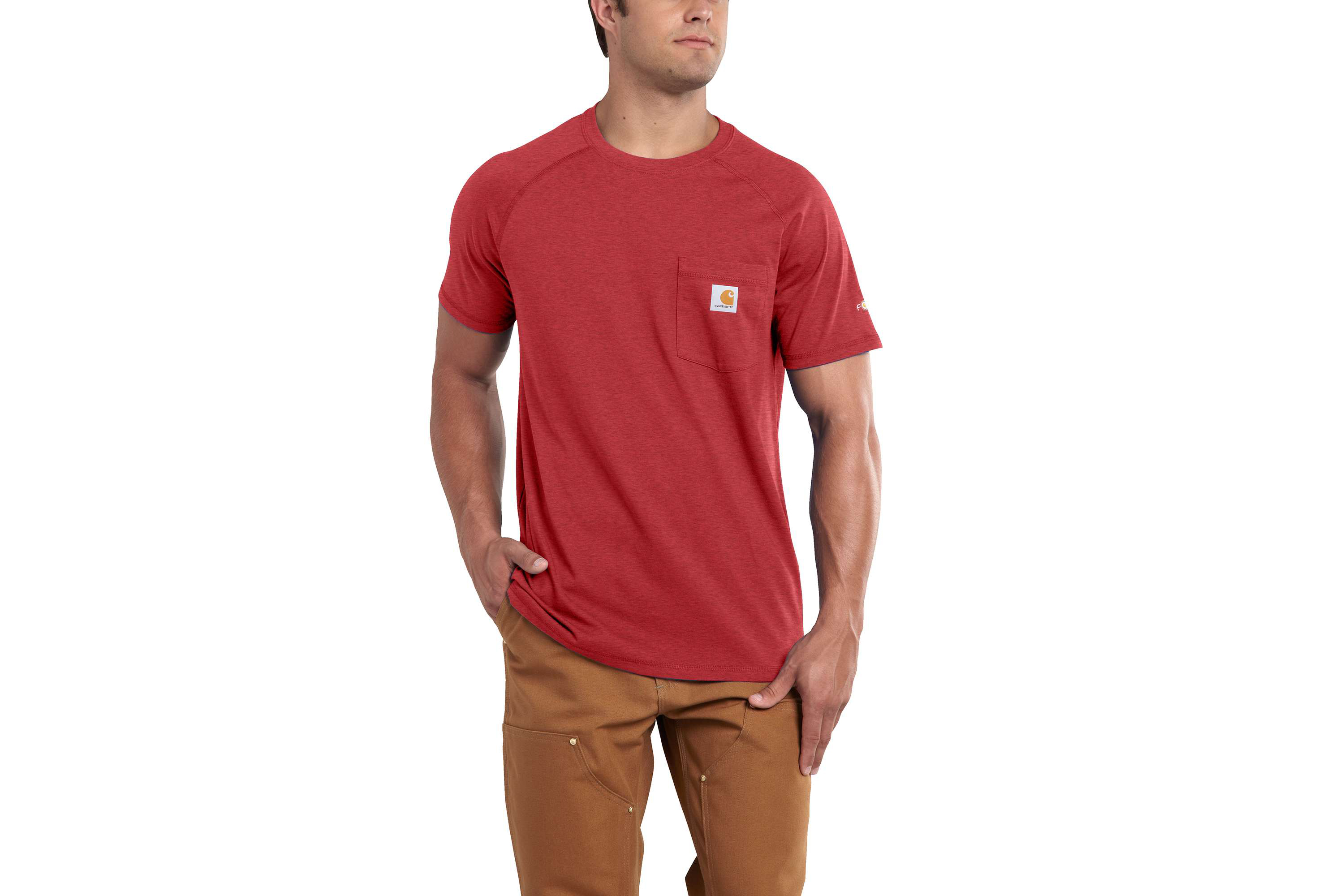 Carhartt Force Cotton Delmont Short-Sleeve T-Shirt Carhartt Force Cotton Delmont Short-Sleeve T-Shirt
