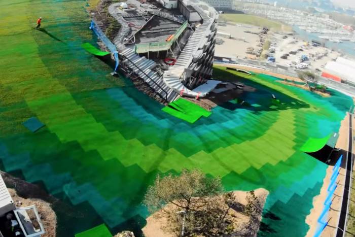 Skiing a Power Plant Looks Surprisingly Fun: Watch