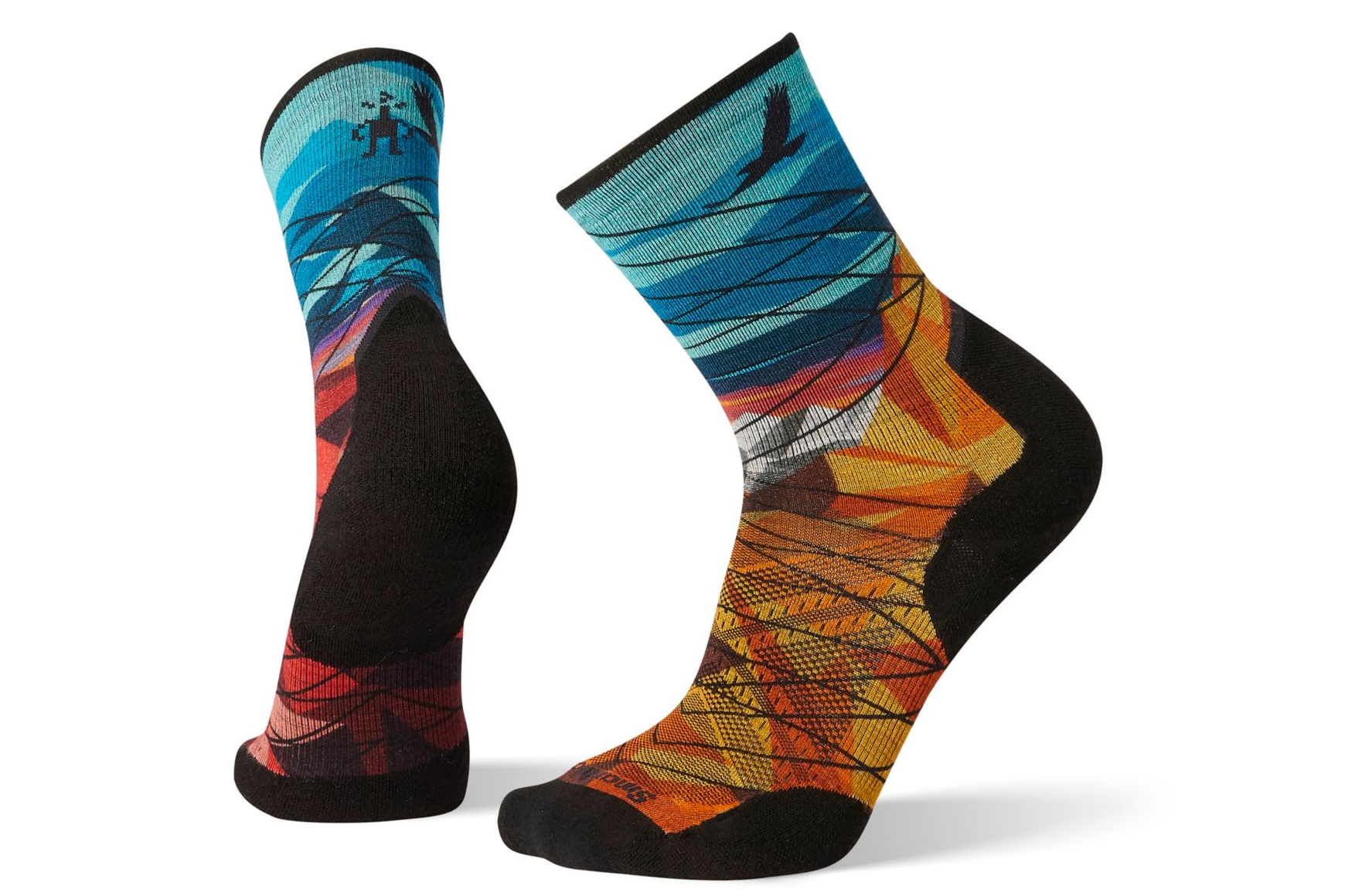 Smartwool PhD Pro Endurance Print Crew Socks