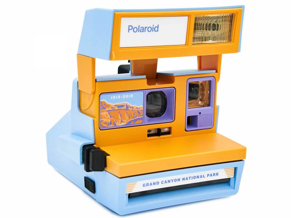 Snap, Flash, Print: Parks Project Launches Retro Polaroid Camera Parks Project Grand Canyon Polaroid camera