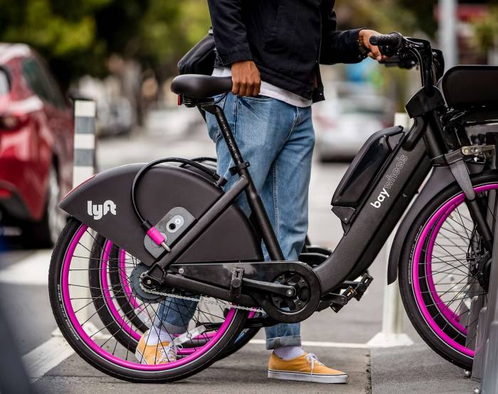 Lyft Bikes Are Catching on Fire
