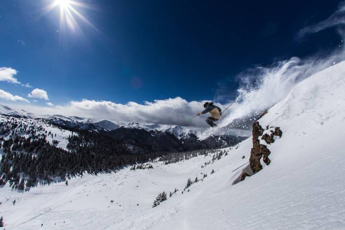 Arapahoe Basin skier