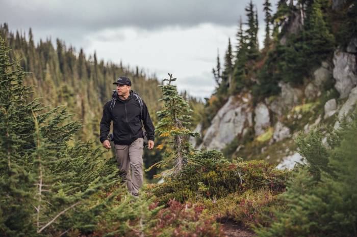 hiker in Beyond Clothing Hoodie