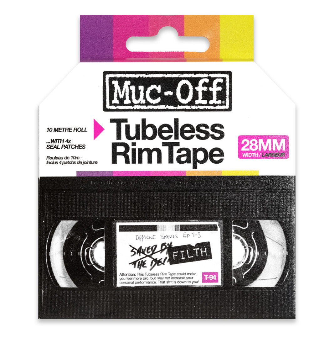 pack of tubeless rim tape against white background
