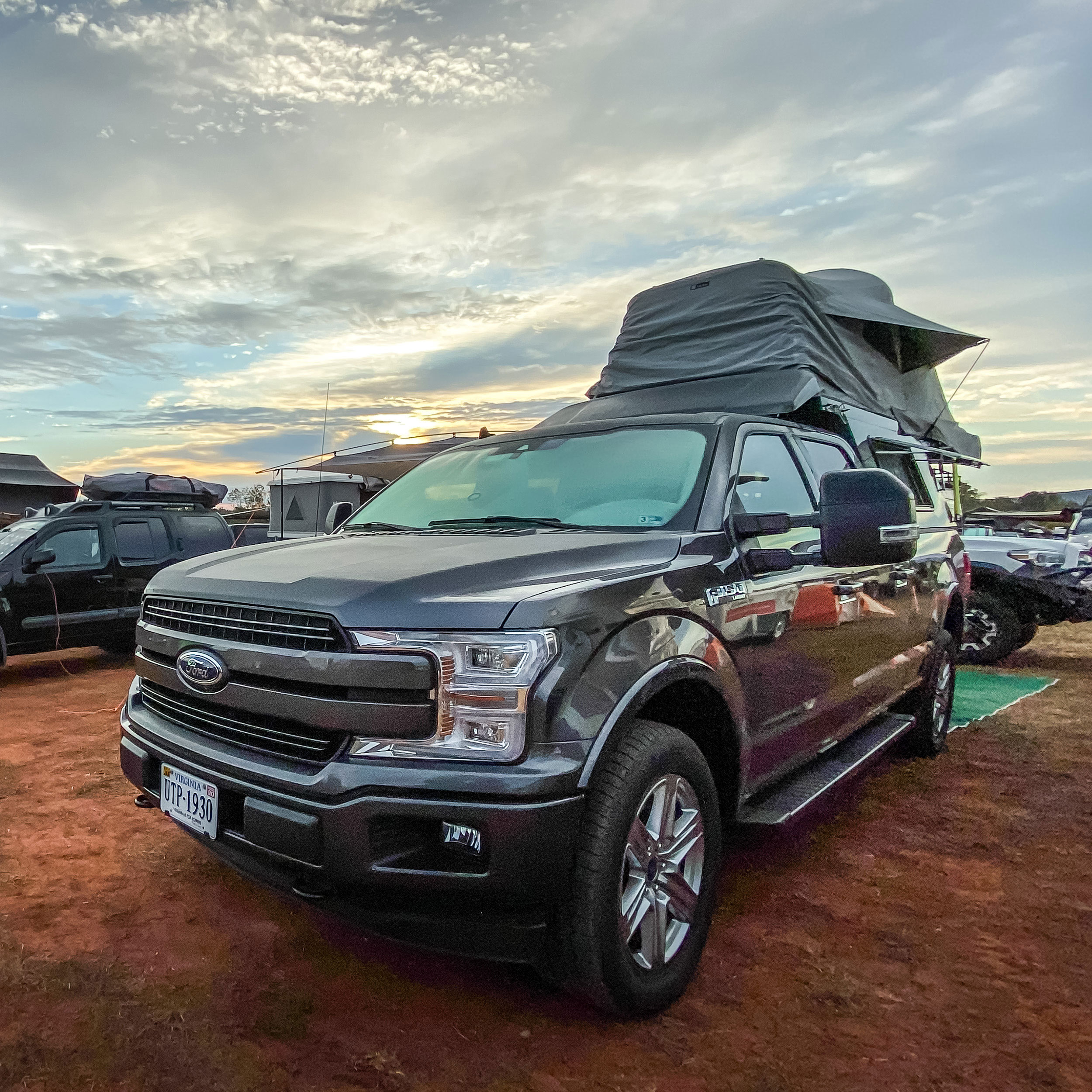 Zombie Apocalypse Ford F150 roof-top tent