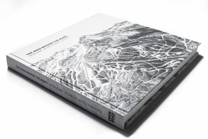 The Man Behind the Maps James Niehues book cover display