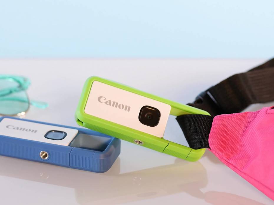 Not a Toy: Canon's Tiny ‘Carabiner Camera’ Is Built for Adventure Canon IVY REC camera