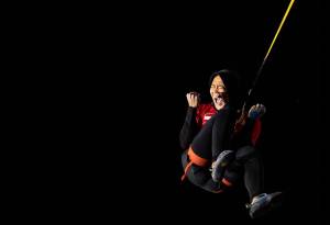 Aries Rahayu breaks world climbing speed record