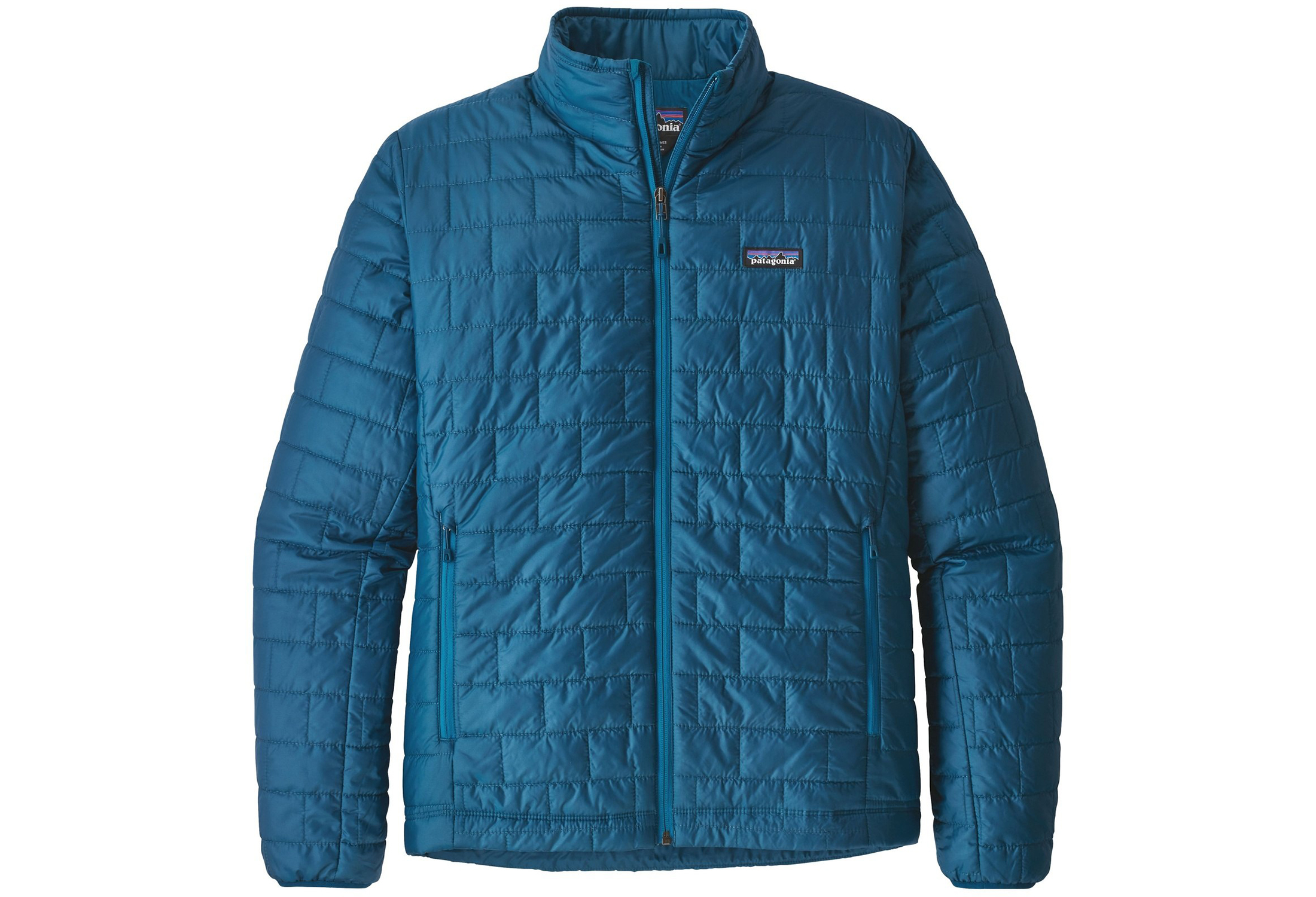 Patagonia Nano Puff mens blue jacket