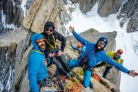 Patagonia climbers recycled Fair Trade shell jackets