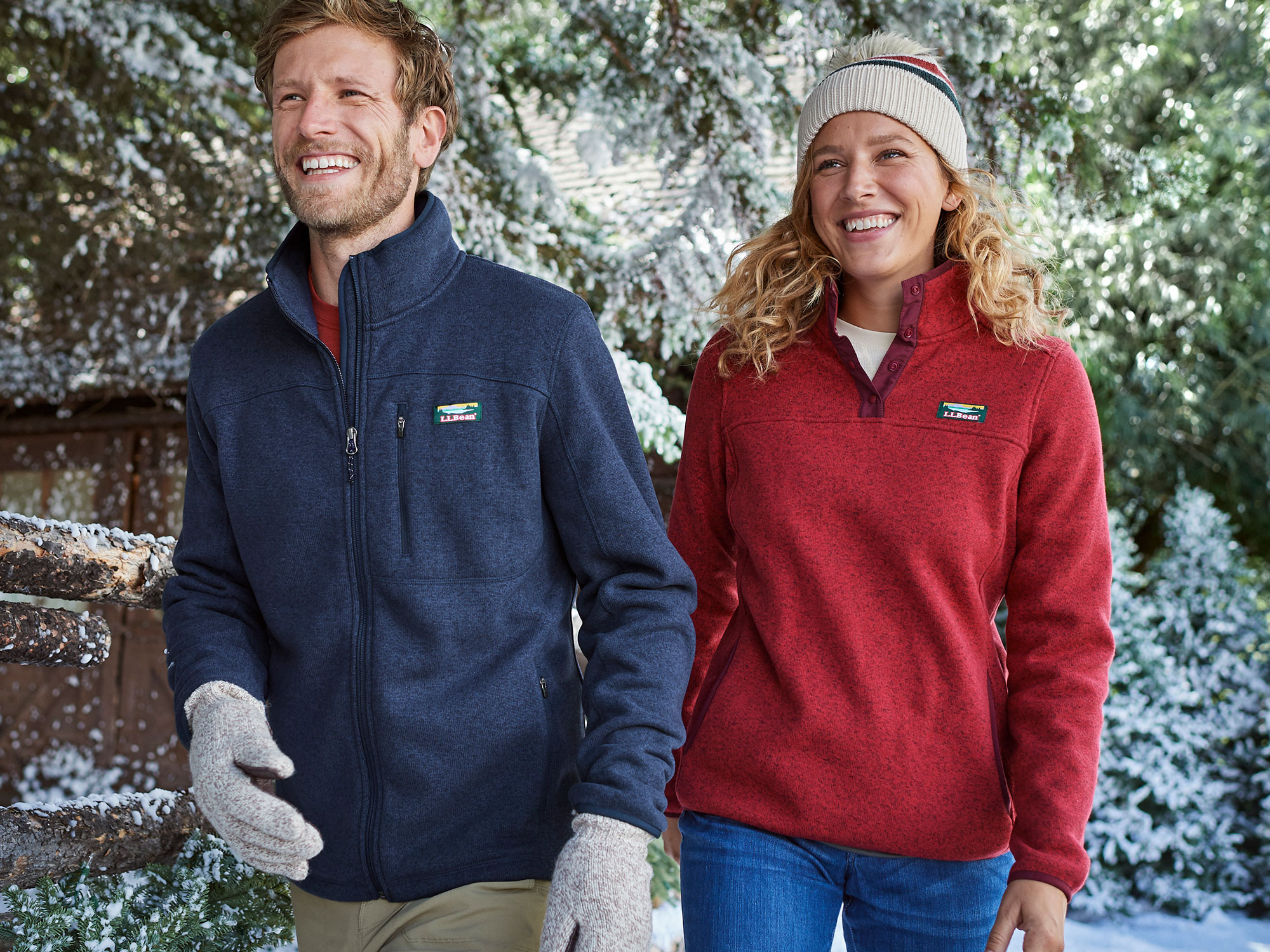 L.L. Bean Sweater Fleece Pullover Sweater Fleece Pullover