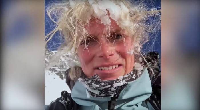 ‘That Was Gnarly’: Watch Angel Collinson Fall 1,000 Feet Down Alaskan Mountain