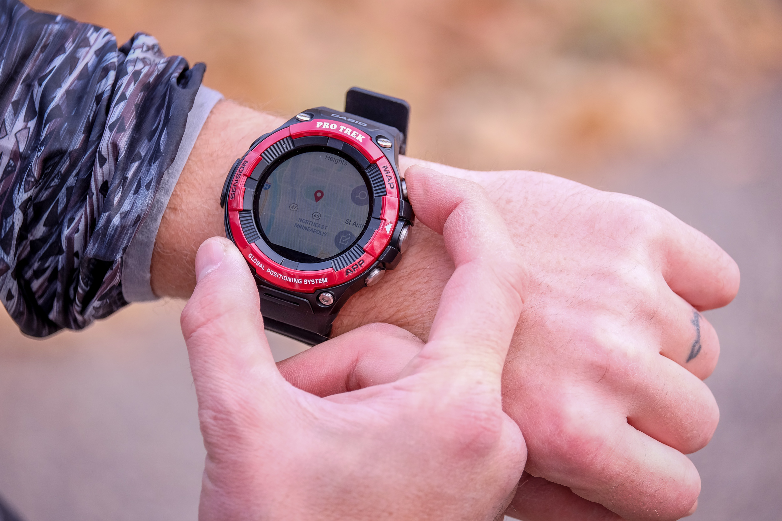 Casio Pro Trek WSD-F21HR Smart Watch