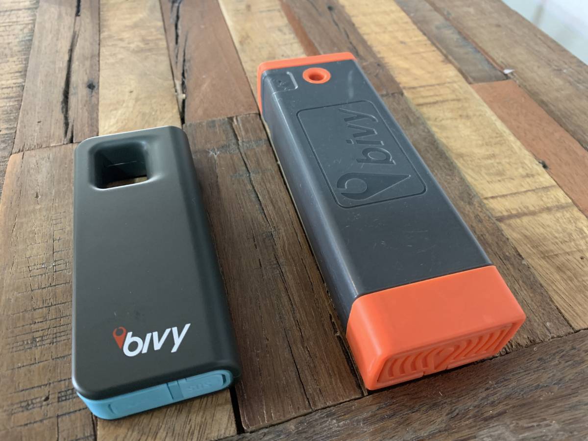 BivyStick versions 2.0 and 1.0