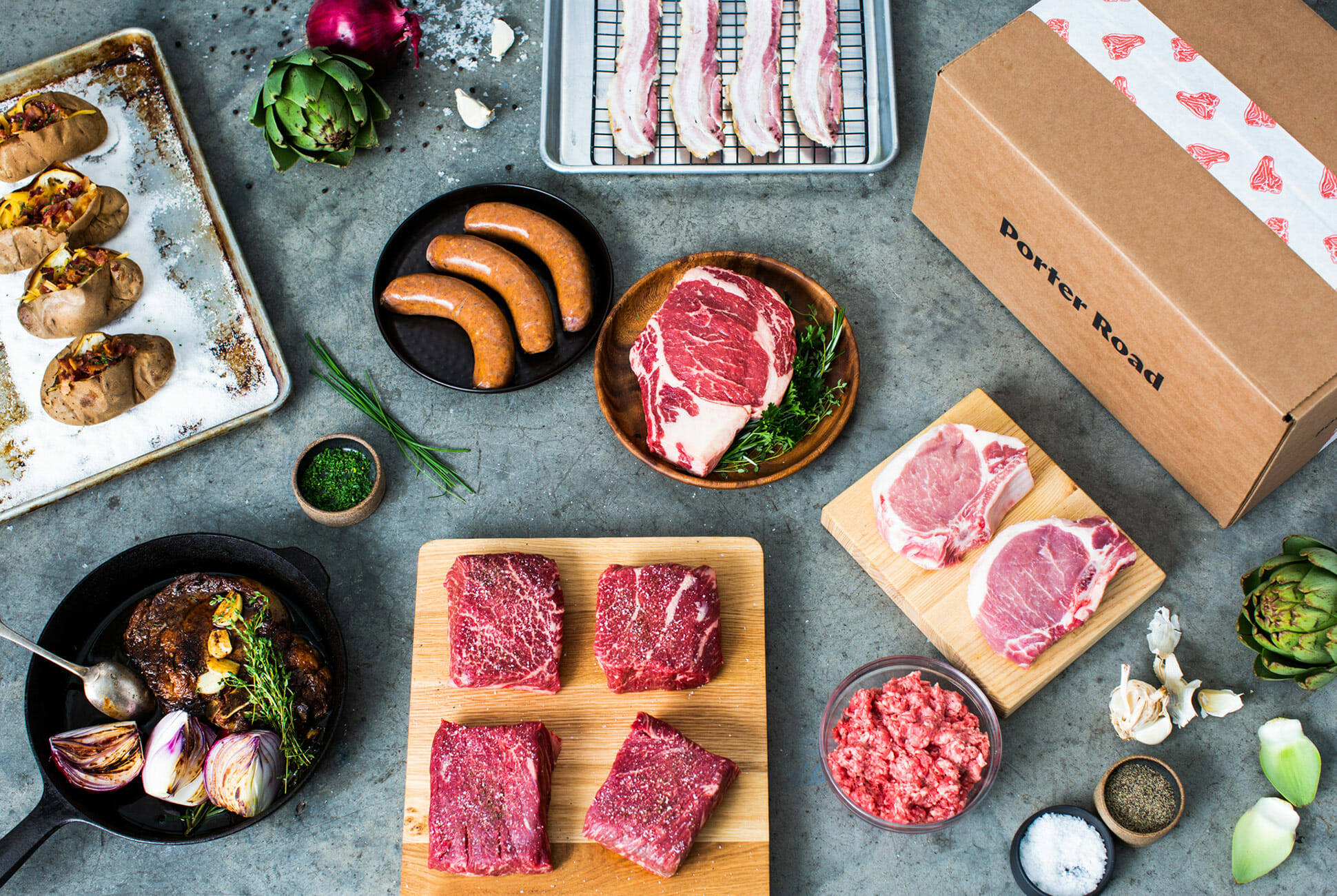 Porter Road Meat Subscription Box
