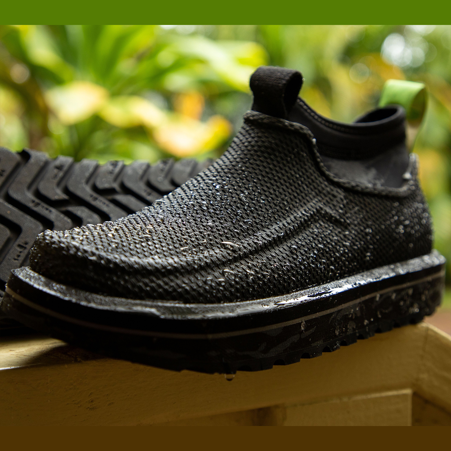 close-up texture of Sanuk's Chiba Journey shoe