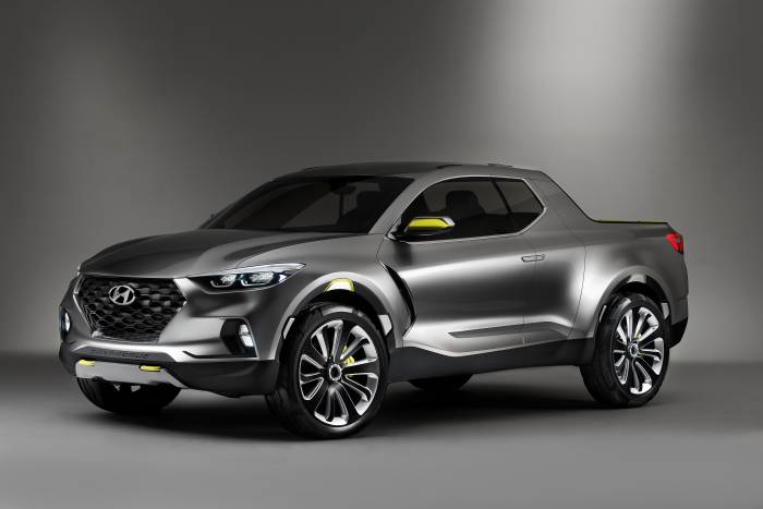 The 2021 Hyundai Santa Cruz Gets a Pickup Bed