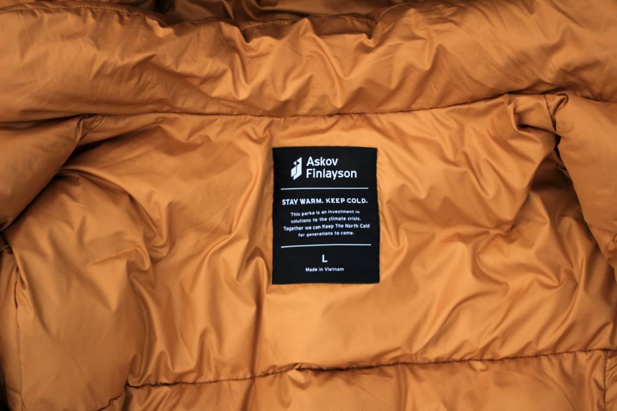 Askov Finlayson 'Climate Positive' Parka Warms You, Not the