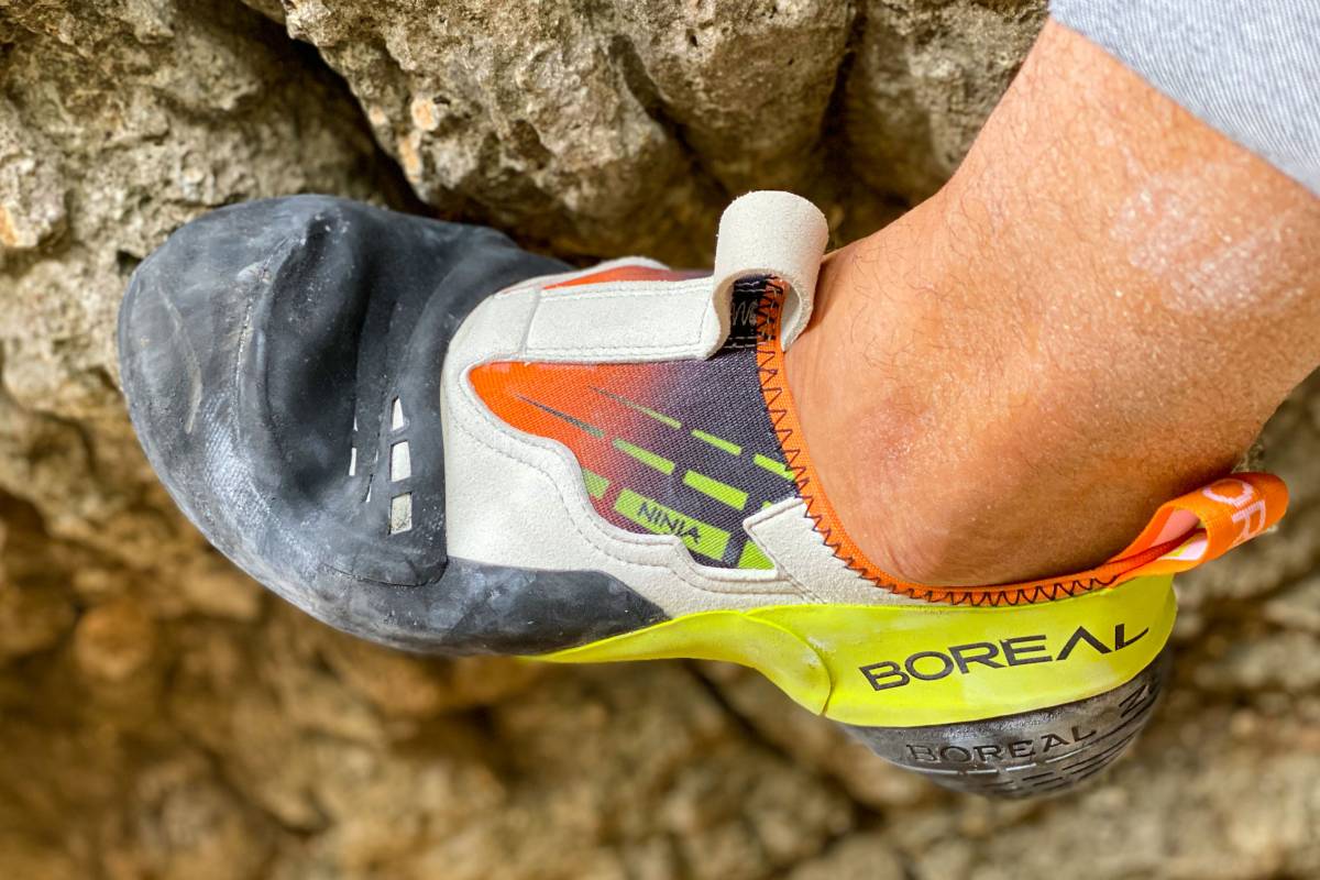 Sticky Slipper Boreal Ninja Climbing Shoe Review GearJunkie