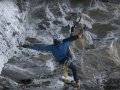 Jackson Marvell ice climbing Utah