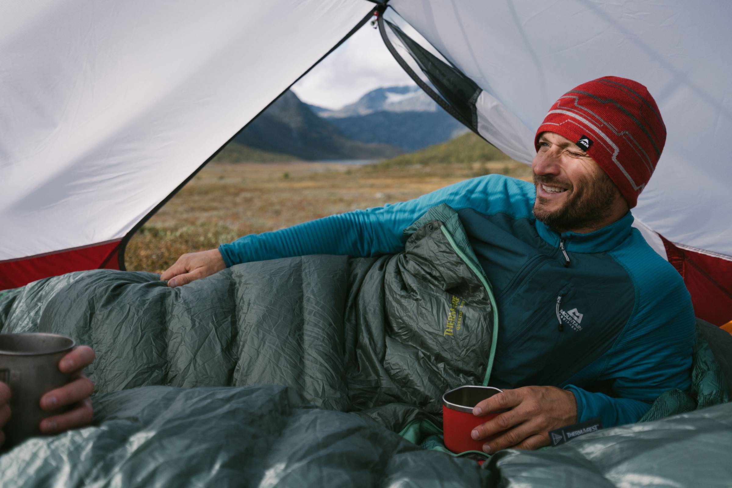 thermarest down sleeping bag