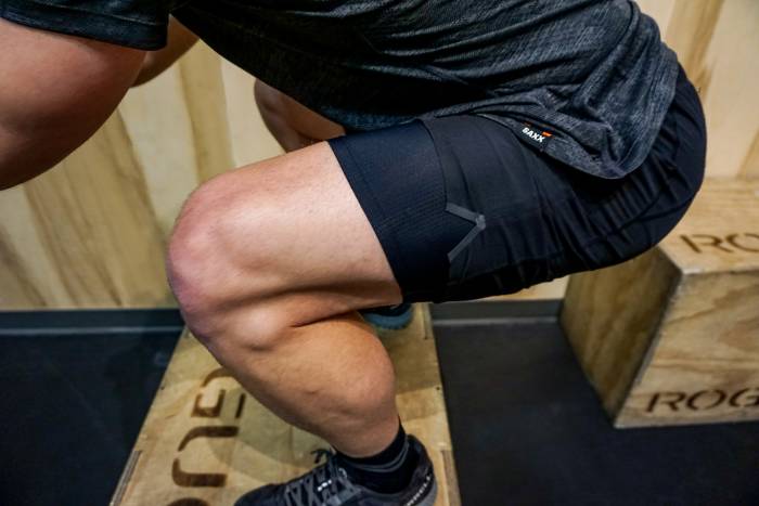 Box Jump Wearing SAXX Hyperdrive Underwear