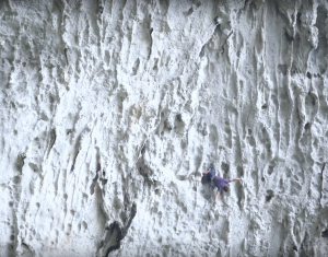 An 870-Stair Approach: This Limestone Climbing Is Insane