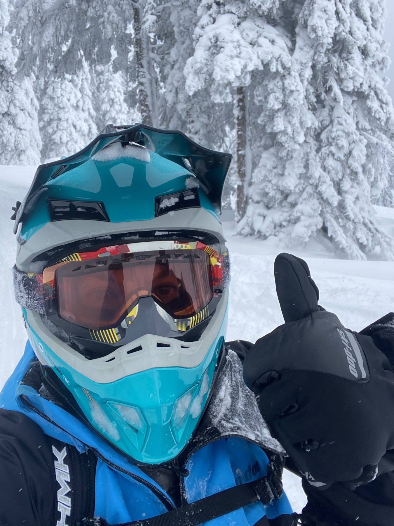West Yellowstone Snowmobiling in the White Room — Beginner's Style