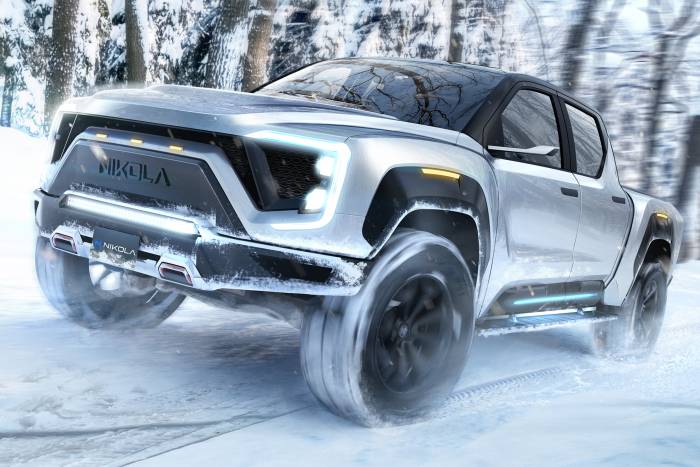 Nikola Badger hydrogen fuel cell electric pickup truck