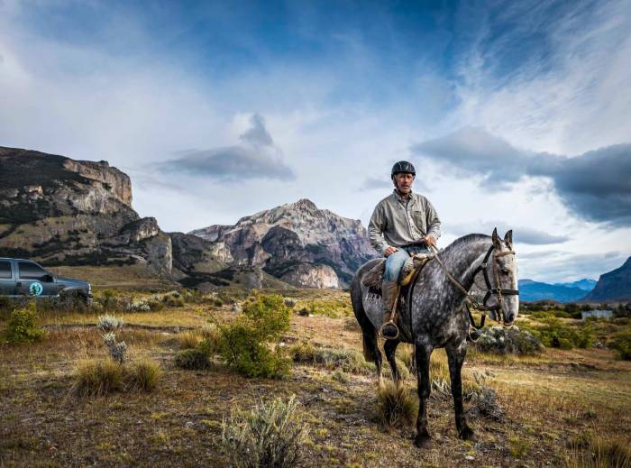 Gaucho Derby rider on horse