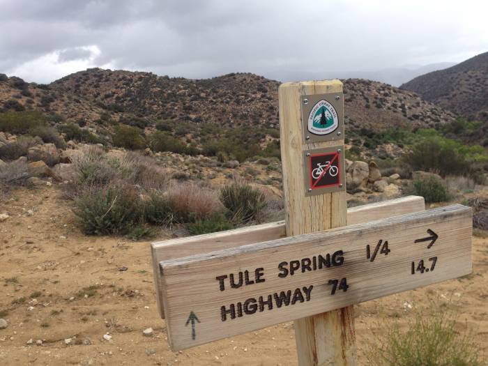 Plan your hiking day around available water sources