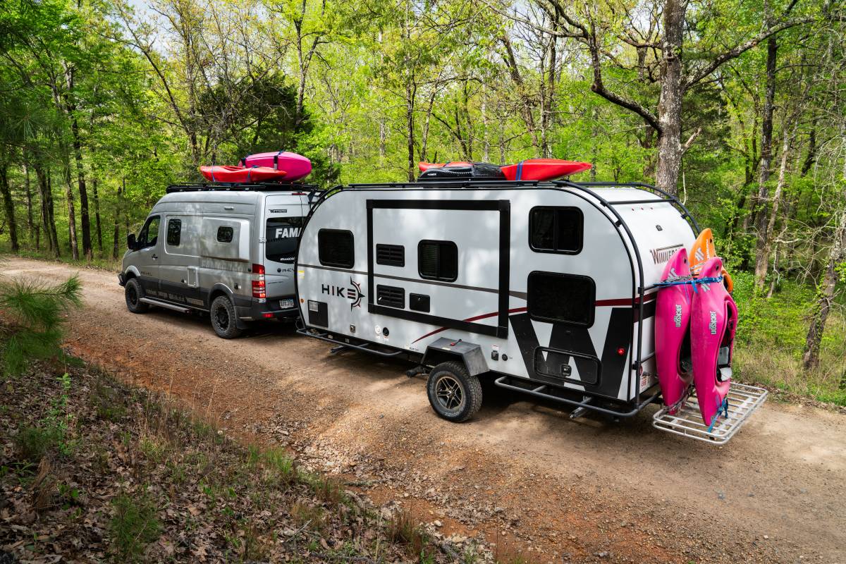 GearHauling Exoskeleton on a Camper The Winnebago Hike GearJunkie