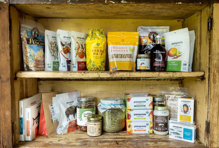 pantry with Patagonia Provisions new marketplace items