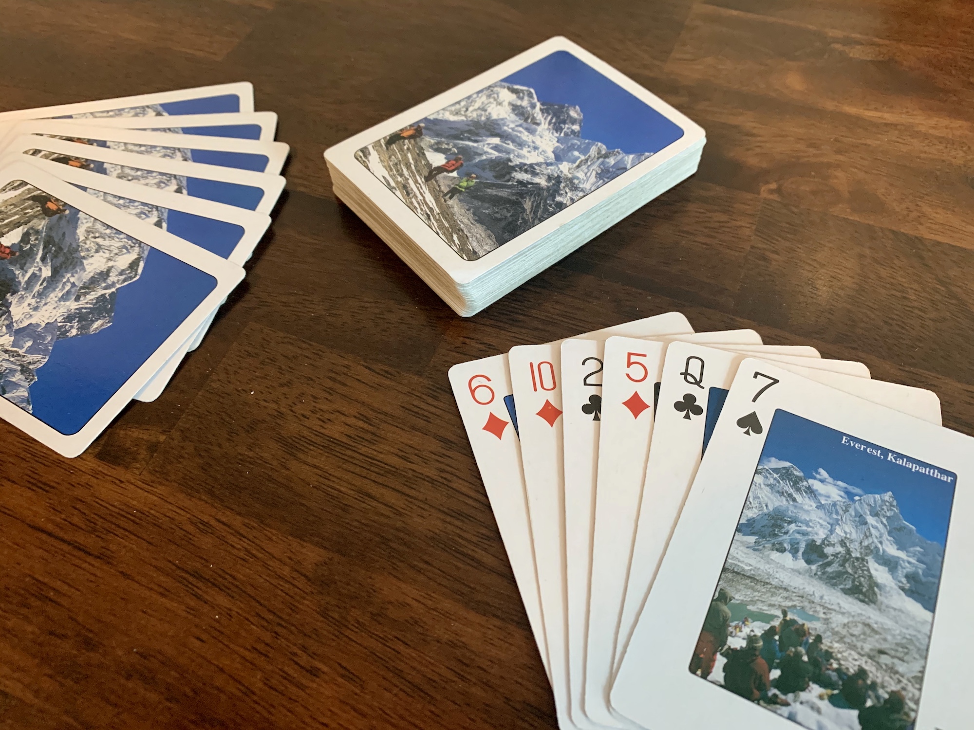 Mt. Everest playing cards Mt. Everest playing cards