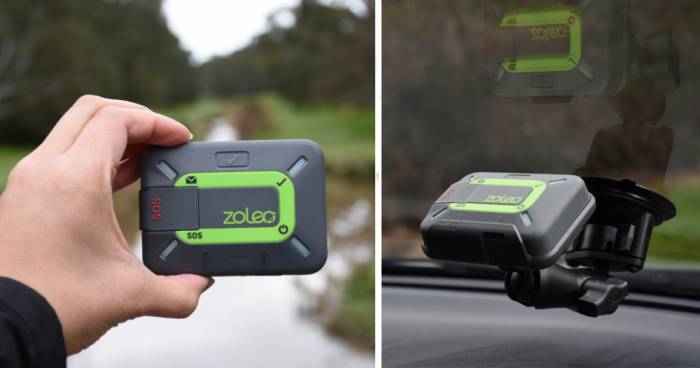 Zoleo satellite communicator in use Zoleo satellite communicator in use