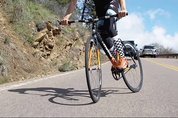 fixed gear skid stop