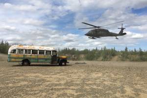 ‘Into the Wild’ Bus Removed From Denali National Park