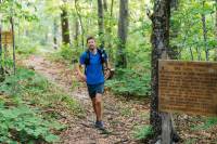 'Stringbean' Ultrarunner Sets Speedy Record in the Name of Outdoor Equality joe stringbean mcconaughy running the Long Trail in vermont